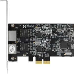 Delock - Netzwerkadapter - PCIe 2,1 x2 Low-Profile - 2,5GBase-T x 2 (89530)