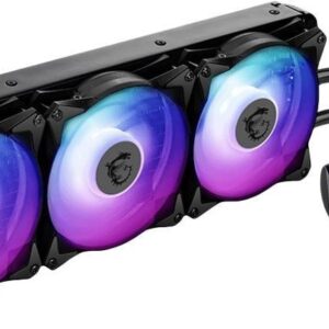 MSI MAG CORELIQUID 360R V2 - Prozessor-Flüssigkeitskühlsystem - Kühlergröße: 360 mm - (für: LGA1156, AM2, AM2+, LGA1366, AM3, LGA1155, AM3+, LGA2011, FM1, FM2, LGA1150, FM2+, LGA2011-3, LGA1151, AM4, LGA2066, TR4, SP3, sTRX4, LGA1200, LGA1700) - 120 mm (306-7ZW1C41-813)