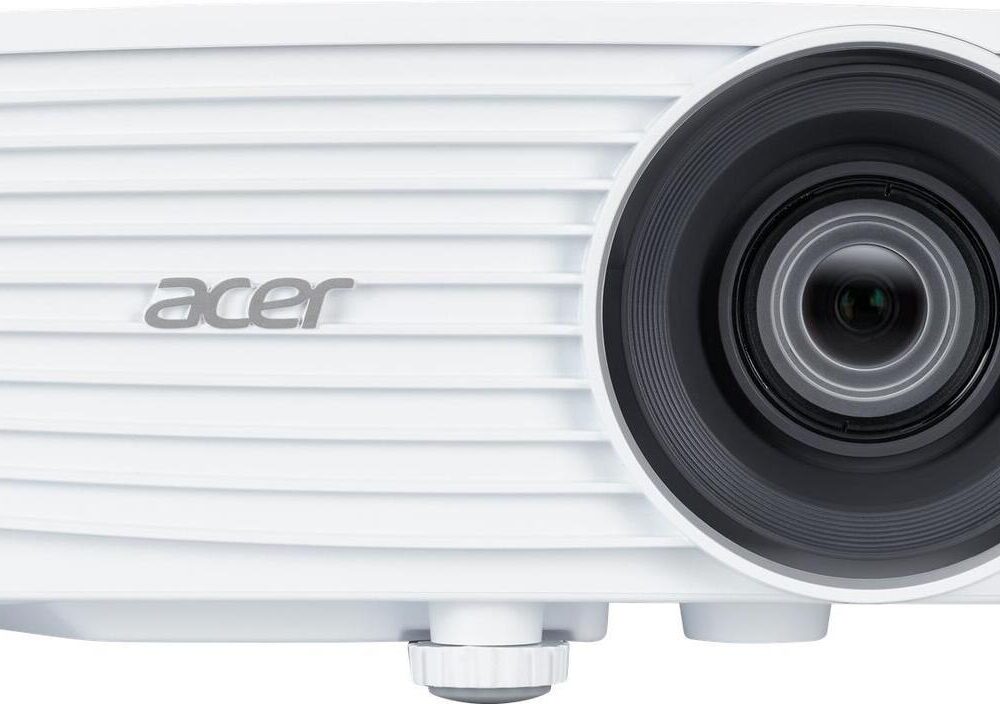 Acer P1257i - DLP-Projektor - tragbar - 3D - 4500 lm - XGA (1024 x 768) - 4:3 - Wi-Fi / Miracast (MR.JUR11.001)