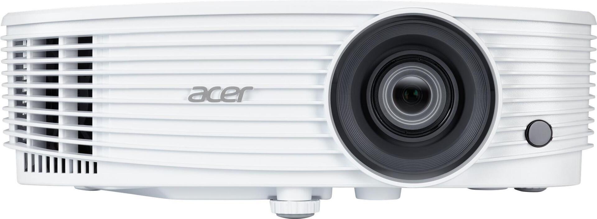 Acer P1257i - DLP-Projektor - tragbar - 3D - 4500 lm - XGA (1024 x 768) - 4:3 - Wi-Fi / Miracast (MR.JUR11.001)