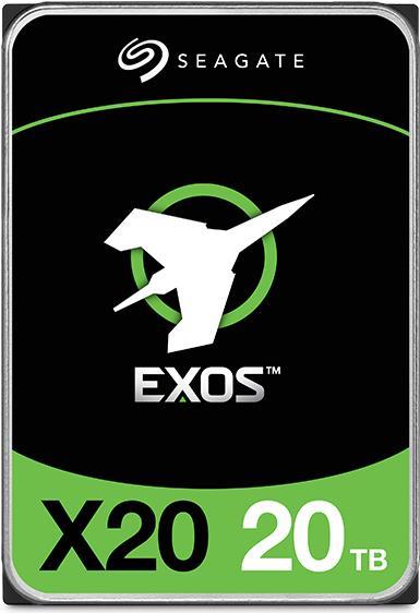 Seagate Exos X20 ST20000NM002D - Festplatte - 20TB - intern - SAS 12Gb/s - 7200 U/min - Puffer: 256MB (ST20000NM002D)