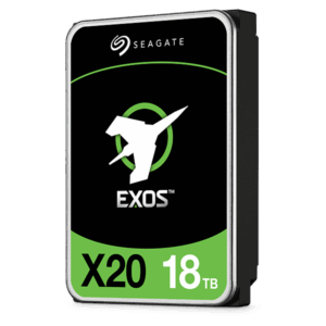 Seagate Exos X20 ST18000NM000D - Festplatte - 18 TB - intern - SAS 12Gb/s - 7200 U/min - Puffer: 256 MB