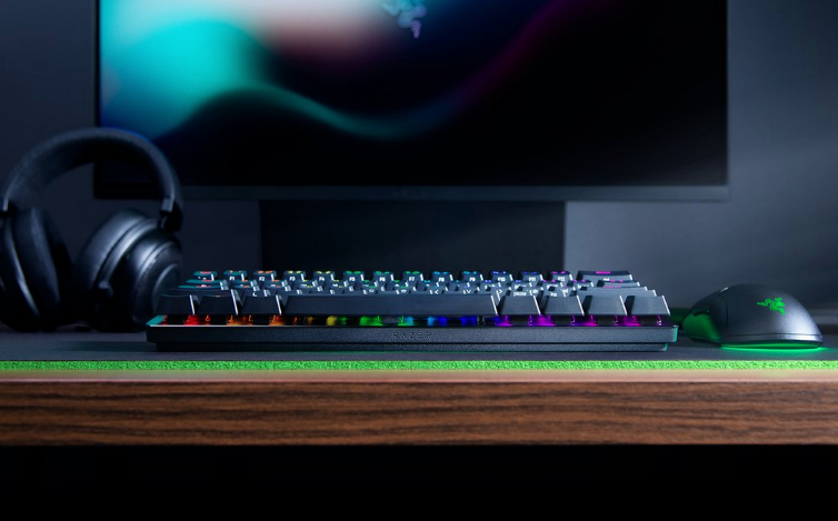 Razer Huntsman Mini Tastatur USB QWERTY US International Schwarz (RZ03-03390200-R3M1)