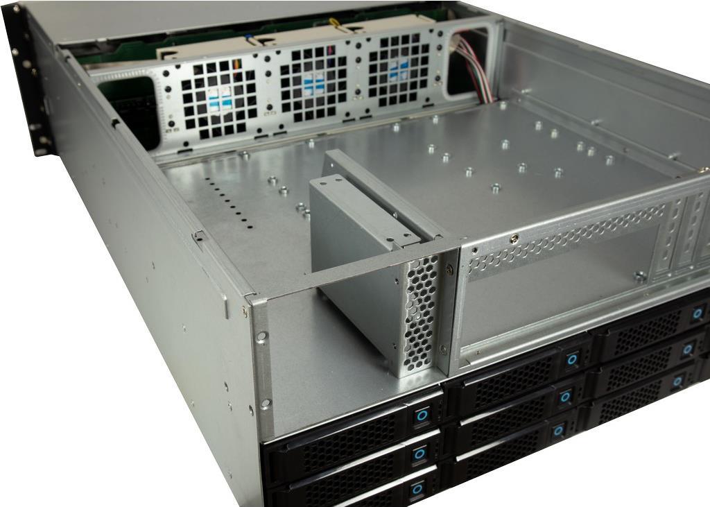 Inter-Tech 4U-4736 HDD-Gehäuse Schwarz - Grau 2.5/3.5"  (88887355)