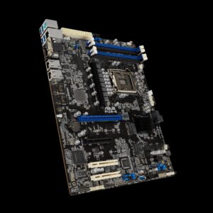ASUS P12R-E - Motherboard - ATX - LGA1200-Sockel - C256 Chipsatz - USB 3,2 Gen 2, USB 3,2 Gen 1 - 2 x 10 Gigabit LAN - Onboard-Grafik (90SB0A90-M0UAY0)