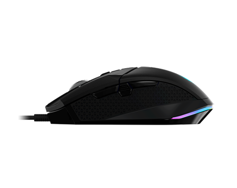 Acer Predator Cestus 335 (PMW120) - Maus - ergonomisch - optisch - 10 Tasten - kabelgebunden - USB2.0 - Schwarz - retail (GP.MCE11.01Q)