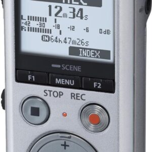 Olympus DM-720 - Voicerecorder - 4 GB - Silber - mit Olympus ME-33 Mikrofon