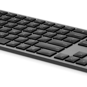 HP Dual Mode 975 - Tastatur - hinterleuchtet - kabellos - Bluetooth - QWERTY - Englisch - für HP 255 G9, EliteBook x360, ProBook 445 G9, 455 G9, ZBook Power G9, Studio G9 (3Z726AA#ABB)