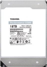 Toshiba X300 Performance - Festplatte - 18 TB - intern - 3.5" (8.9 cm) - SATA 6Gb/s - 7200 U/min - Puffer: 512 MB