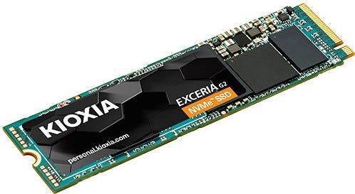 KIOXIA EXCERIA G2 LRC20Z002TG8 - SSD - 2TB - intern - M.2 2280 - PCIe 3,1 x4 (NVMe) (LRC20Z002TG8)
