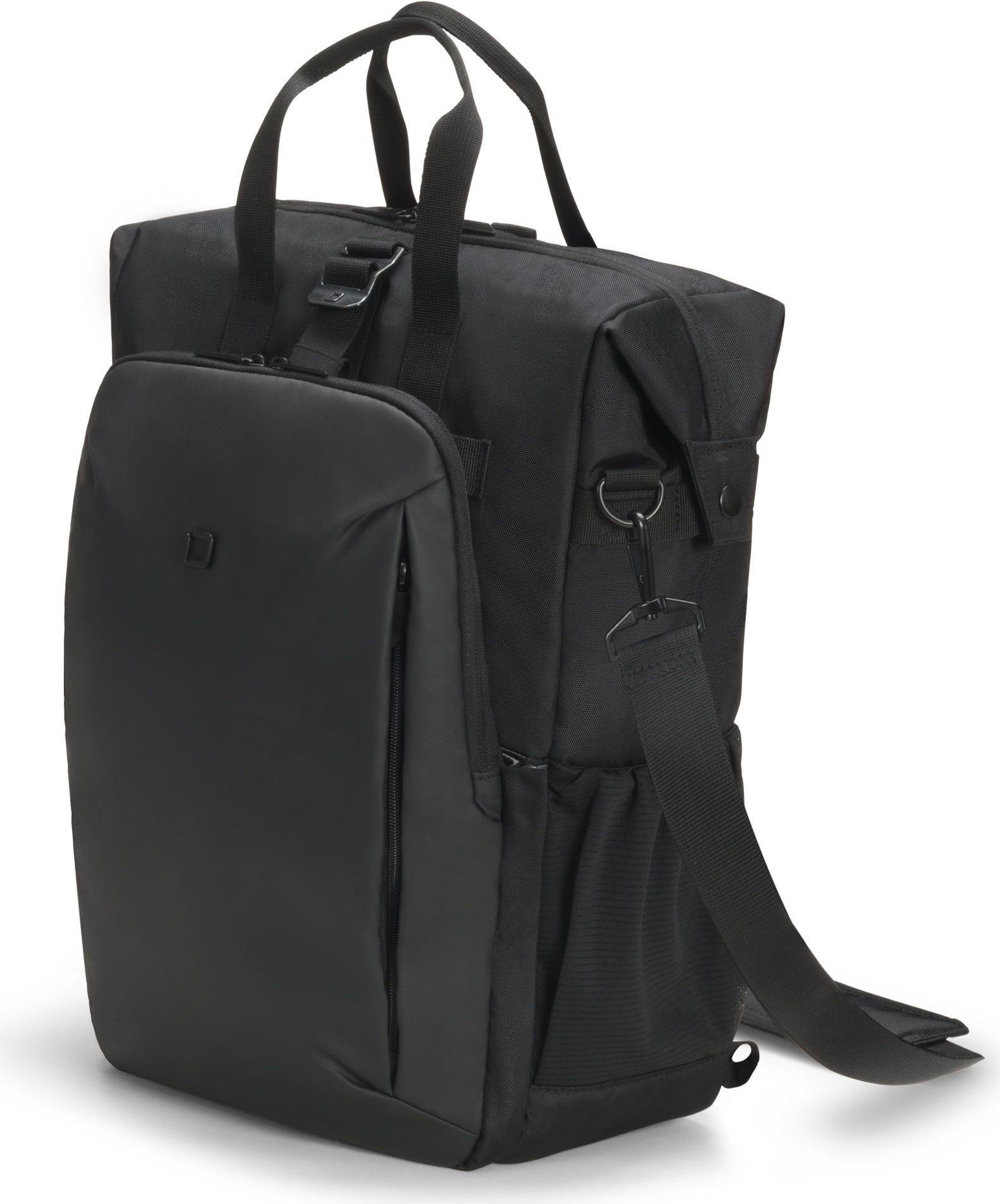 DICOTA Backpack GO - Notebook-Rucksack - 39.6 cm - 33,00cm (13") - 15.6" - Schwarz