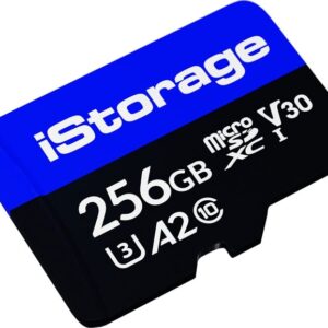 iStorage - Flash-Speicherkarte - 256 GB - A2 / Video Class V30 / UHS-I U3 / Class10 - microSDXC