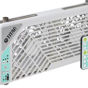 Titan TTC-SC21/V3.0+ Fenster-Doppellüfter 2x140mm mit Fernbedienung, für Wohnmobil (TTC-SC21/V3.0+)