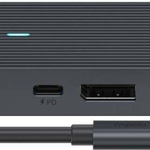 Rapoo UCM-2006 Schnittstellenkarte/Adapter 3 - 5 mm - DisplayPort - HDMI - RJ-45 - USB 3.2 Gen 1 (3.1 Gen 1) - USB Typ-C (00217693)
