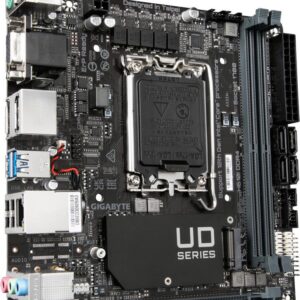 Gigabyte H610I DDR4 - Intel - LGA 1700 - Intel® Celeron® - Intel® Core™ i3 - Intel Core i5 - Intel Core i7 - Intel Core i9 - Intel® Pentium®G - LGA 1700 - DDR4-SDRAM - 64 GB (H610I DDR4)