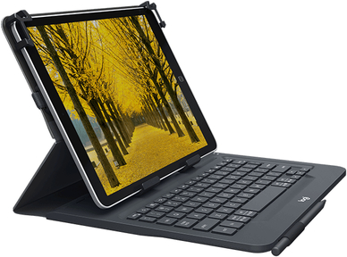Logitech Universal - Tastatur und Foliohülle - kabellos - Bluetooth 3.0 - QWERTY - Italienisch (920-008335)