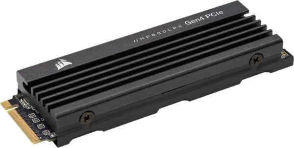 CORSAIR MP600 PRO LPX - SSD - 1TB - intern - M.2 2280 - PCI Express 4,0 x4 (NVMe) - 256-Bit-AES - integrierter Kühlkörper - für Sony PlayStation 5 (CSSD-F1000GBMP600PLP)