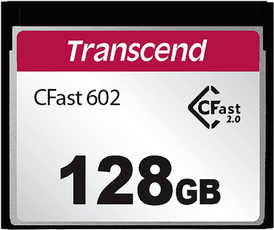 Transcend CFast 2.0 CFX602 - Flash-Speicherkarte - 128 GB - CFast 2.0