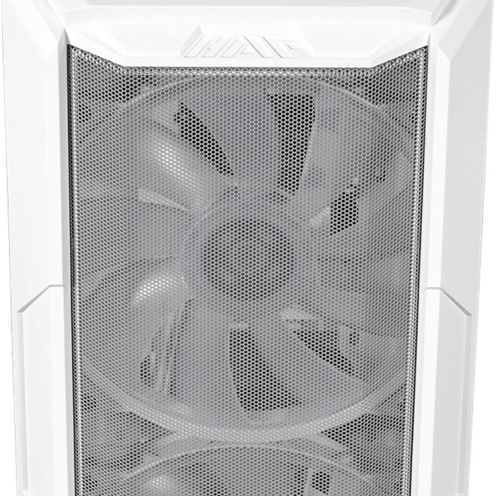Cooler Master HAF 500 - Tower - E-ATX - Seitenteil mit Fenster (gehärtetes Glas) - keine Spannungsversorgung (ATX) - weiß - USB/Audio (H500-WGNN-S00)
