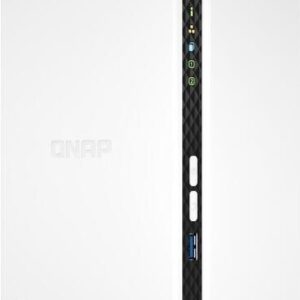 QNAP TS-233 - NAS-Server - 2 Schächte - SATA 6Gb/s - RAID 0, 1, JBOD - RAM 2GB - Gigabit Ethernet - iSCSI Support (TS-233)