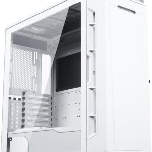Phanteks P600S - Midi Tower - PC - Weiß - ATX - micro ATX - Mini-ITX - Stahl - Gehärtetes Glas - Gaming (PH-EC600PSTG_DMW01)
