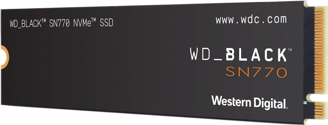 WD WD_BLACK SN770 WDS200T3X0E - SSD - 2TB - intern - M.2 2280 - PCIe 4,0 x4 (NVMe) (WDS200T3X0E)