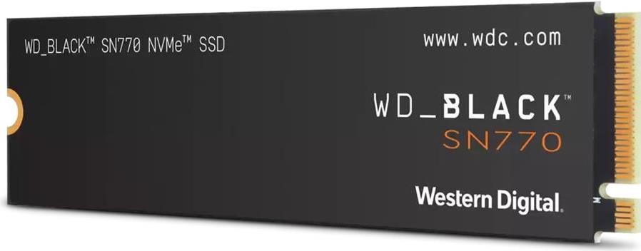 WD WD_BLACK SN770 WDS100T3X0E - SSD - 1TB - intern - M.2 2280 - PCIe 4,0 x4 (NVMe) (WDS100T3X0E)