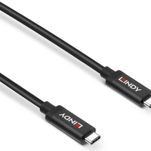 Lindy - USB-Kabel - USB-C (M) bis USB-C (M) - USB 3,1 Gen2 - 3,0m - rund, aktiv, Signalverstärker - Schwarz (43348)