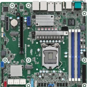 ASRock Rack E3C256D4U-2L2T - Motherboard - micro ATX - LGA1200-Sockel - C256 Chipsatz - USB 3,2 Gen 1 - 2 x 10 Gigabit LAN, 2 x Gigabit LAN - Onboard-Grafik (E3C256D4U-2L2T)