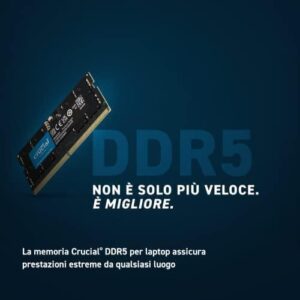 Crucial 32GB DDR5-4800 SODIMM (CT32G48C40S5)