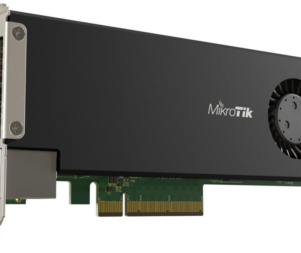 MikroTik CCR2004-1G-2XS-PCIE - Erweiterungsmodul - PCIe - Gigabit Ethernet x 1 + 25 Gigabit SFP28 x 2 (CCR2004-1G-2XS-PCIE)