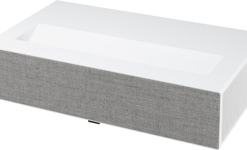 LG CineBeam HU715QW - DLP-Projektor - Laser - 2500 ANSI-Lumen - 3840 x 2160 - 16:9 - 4K - Miracast Wi-Fi Display / AirPlay 2 - weiß (HU715QW)