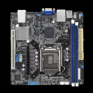 ASUS P12R-I - Motherboard - Mini-ITX - LGA1200-Sockel - C252 Chipsatz - USB 3,2 Gen 1 - 2 x Gigabit LAN - Onboard-Grafik (90SB0A70-M0UAY0)