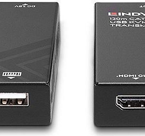 LINDY - Video/Audio/USB-Verlängerungskabel - HDMI - über CAT 6 - bis zu 120 m
