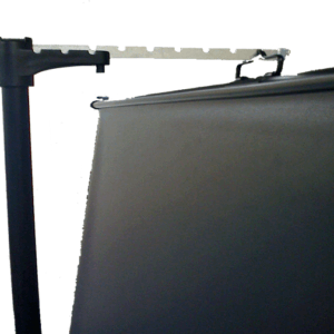Elite Tripod Series T100UWH - Projektionsbildschirm mit Stativ - 254 cm (100" ) - 16:9 - MaxWhite - Schwarz (T100UWH)
