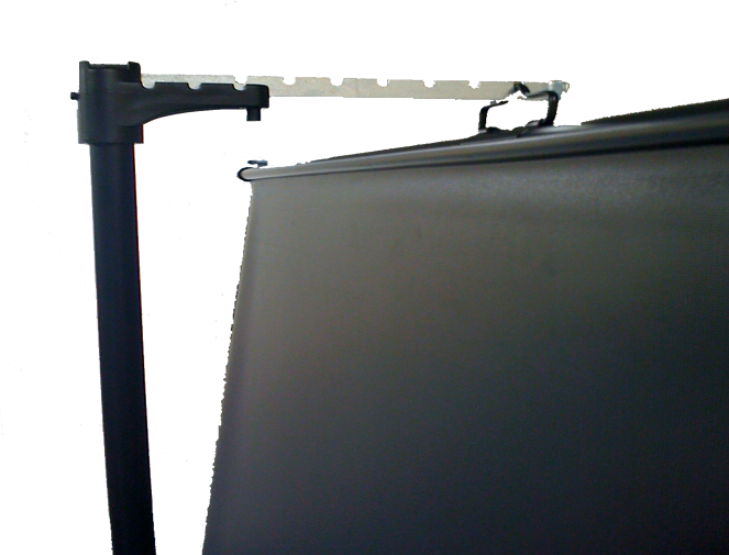 Elite Tripod Series T100UWH - Projektionsbildschirm mit Stativ - 254 cm (100" ) - 16:9 - MaxWhite - Schwarz (T100UWH)