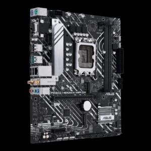 ASUS PRIME H610M-A WIFI D4 - Motherboard - micro ATX - LGA1700-Sockel - H610 Chipsatz - USB 3.2 Gen 1, USB 3.2 Gen 2 - Gigabit LAN, Wi-Fi, Bluetooth - Onboard-Grafik (CPU erforderlich) - HD Audio (8-Kanal)