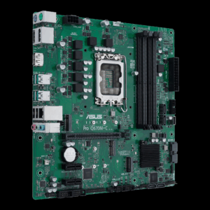 ASUS Pro Q670M-C-CSM - Motherboard - micro ATX - LGA1700-Sockel - Q670 Chipsatz - USB-C Gen1, USB 3,2 Gen 1, USB 3,2 Gen 2 - Gigabit LAN - Onboard-Grafik (CPU erforderlich) - HD Audio (8-Kanal) (90MB19E0-M0EAYC)