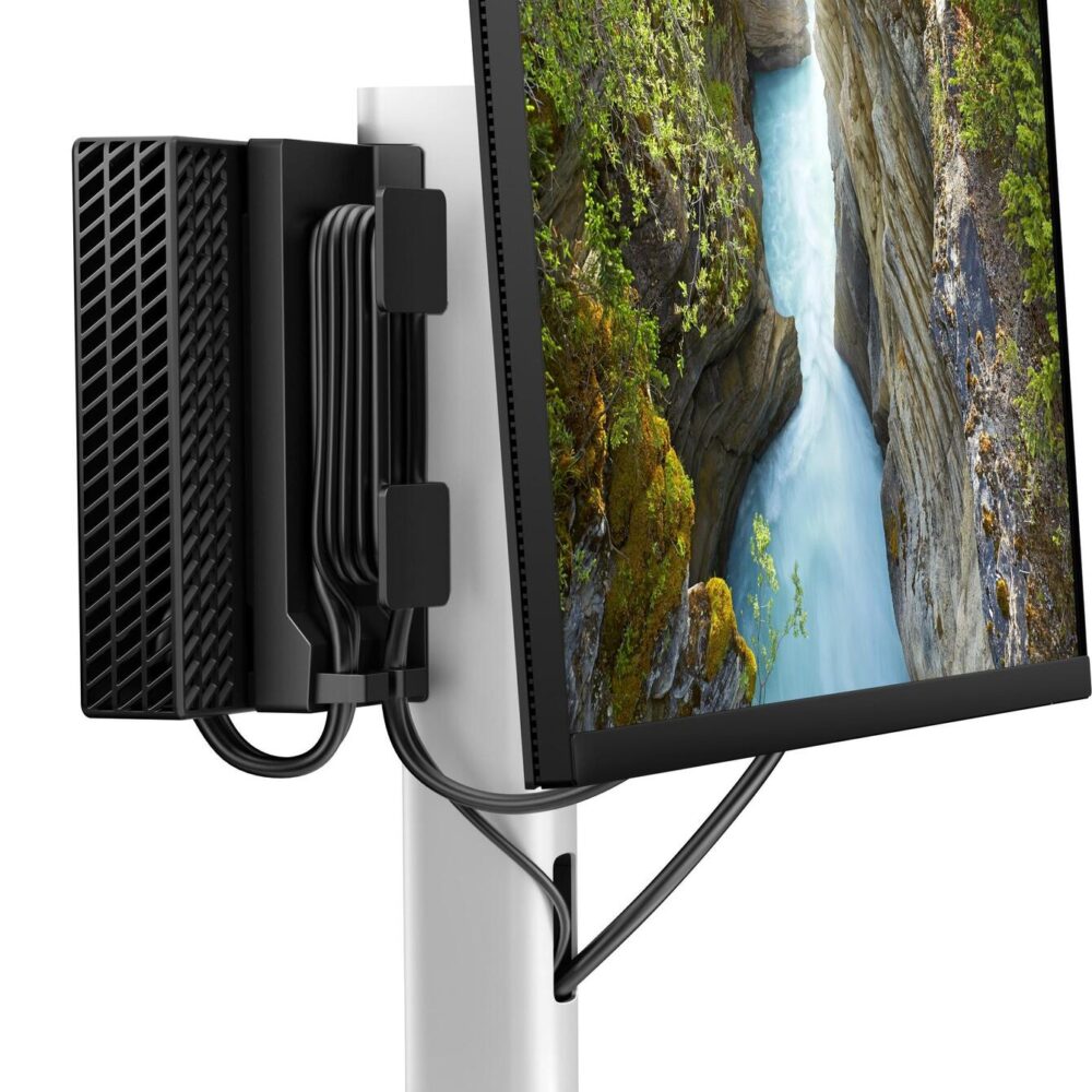 Dell Micro Form Factor All-in-One Stand MFS22 - Monitor-/Desktop-Ständer (19"-27") - Silber - für OptiPlex 30XX, 50XX, 70XX