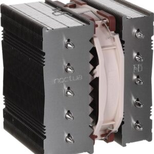 Noctua NH-D12L - Prozessor-Luftkühler - (für: LGA1700, LGA1150, LGA1151, LGA1155, LGA1156, LGA1200, LGA2011, LGA2066, AM4, AM5, LGA2011-3 (Square ILM), LGA2011-0) - Kupfersockel und Kühlrohre mit Aluminiumkühlrippen - 120 mm (NH-D12L)