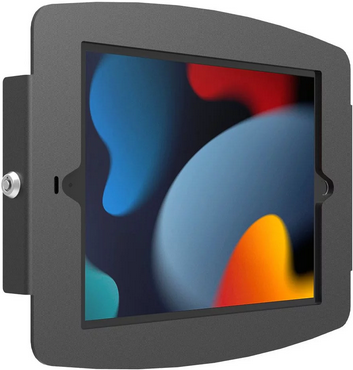 Compulocks Swing Space iPad Mini 8.3" Security Kiosk - Befestigungskit (Gelenkarm, Schwenkarm, Gehäuse) - für Tablett - verriegelbar - hochwertiges Aluminium - Schwarz - Bildschirmgröße: bis zu 50,8 cm (8.3") - Wandmontage, Oberflächenmontage, Thekenbereich (827B830IPMSB)