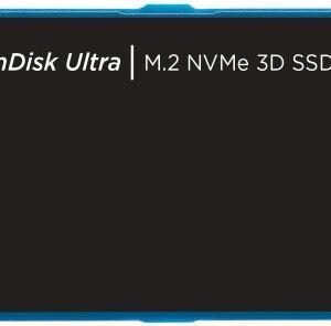 SanDisk Ultra 3D - SSD - 2TB - intern - M.2 2280 - PCIe 3.0 x4 (NVMe) (SDSSDH3N-2T00-G26)