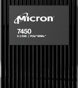 Micron ® 7450 PRO 7680 GB U.3 (15 mm) Solid State Drive NVMe PCI Express 4.0 3D TLC NAND (MTFDKCC7T6TFR-1BC1ZABYY)