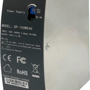 Edimax DP-150W54V - Netzteil (DIN-Schienenmontage möglich) - Wechselstrom 100-240 V - 150 Watt