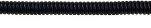 LAPP 73220251 Spiralkabel UNITRONIC® SPIRAL 200 mm / 800 mm 4 x 0.25 mm² Schwarz 5 St. (73220251)
