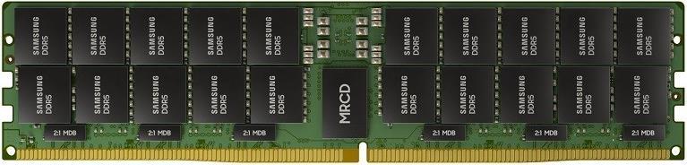 Samsung - DDR5 - Modul - 16GB - DIMM 288-PIN - 4800 MHz / PC5-38400 - registriert (M321R2GA3BB6-CQK)