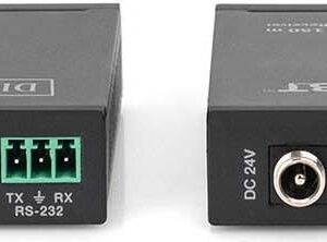 DIGITUS DS-55508 - Sender und Empfänger - Video-, Audio-, Infrarot- und serielle Erweiterung - HDMI, HDBaseT - über CAT 5e/6/7/8 - bis zu 150 m