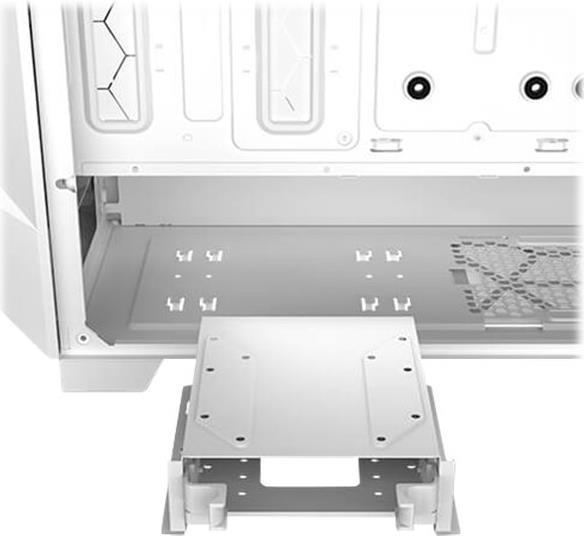 Antec Dark League DP505 - Mid tower - E-ATX - Seitenteil mit Fenster (gehärtetes Glas) - keine Spannungsversorgung (ATX) - USB/Audio (0-761345-81076-0)