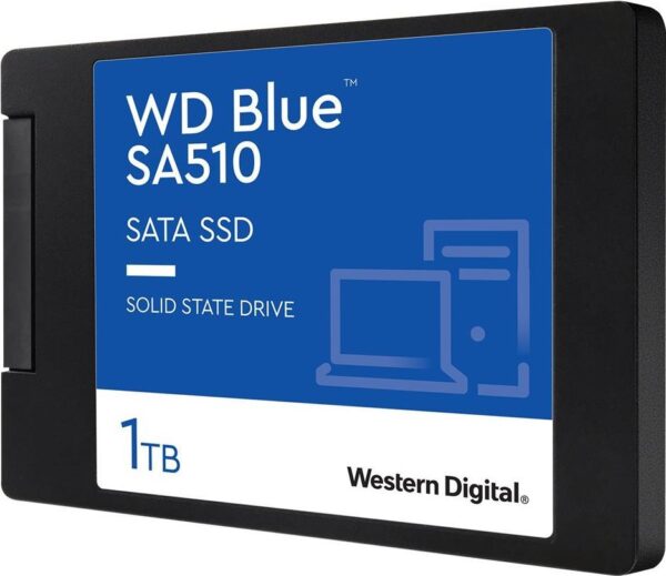 WD Blue SA510 - SSD - 1TB - intern - 2.5" (6,4 cm) - SATA 6Gb/s (WDBB8H0010BNC-WRSN)
