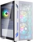 SilverStone FARA H1M PRO - microATX - Seitenteil mit Fenster (gehärtetes Glas) - keine Spannungsversorgung (ATX / PS/2) - weiß - USB/Audio